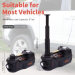 DC 12V Electric Hydraulic car Floor Jack with Digital Inflator for Vehicle Emergencies - 24 Months Warranty - Image 8