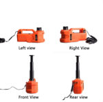 Refurbished – Janvitha DC 12V 450mm 3 Tons Electronic Hydraulic Car Jack for All Cars (Orange) - Image 5