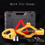 Electric Car Floor Jack Set 2 Ton 2-in-1 Automatic 12v Scissor Lift Jack with Impact Wrench for Tire Change Replacement for All Cars – 12 Months Warranty - Image 3