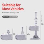 5 Ton 12V DC 2 in 1 Electric Scissor Jack with Impact wrench - 18 Months Warranty - Image 2