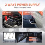 5 Ton Electric Hydraulic Car Jack Kit with Impact Wrench Lift for Tire Change and Road Emergencies - Image 6