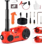 5 Ton Electric Hydraulic Car Jack Kit with Impact Wrench Lift for Tire Change and Road Emergencies - Image 3