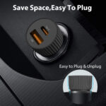USB 48W Car Charger for iPhones, Android Phones - Image 2