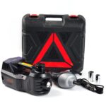 DC 12V 5 Tons Electric Hydraulic Car Jack 6-in-1 Set with Impact Wrench and Digital Inflator  - 24 Months Warranty