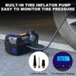 DC 12V 5 Tons Electric Hydraulic Car Jack 6-in-1 Set with Impact Wrench and Digital Inflator  - 24 Months Warranty - Image 4