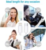 Pack of 2 USB C to Lightning Cable 20W 1M iPhone Fast Charger Cable USB-C Power Delivery Charging Cord - Image 9