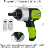 Electric Car Jack, 5 Ton Hydraulic Kit With Impact Wrench with Digital Display, 6.1"-17.7" Lifting Range - Image 4