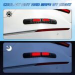 Universal Car Front&Rear Bumper Safe Guard Strip Protector Anti-Collision&Scratch for All Cars and Trucks (2, Red) - Image 2