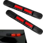 Universal Car Front&Rear Bumper Safe Guard Strip Protector Anti-Collision&Scratch for All Cars and Trucks (2, Red) - Image 12