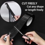 Car Door Edge Guard 7CM – 5D Carbon Fiber Scratch Protector Tape for Bumper, Sill & More (Universal Fit) - Image 3