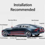 Car Door Edge Guard 7CM – 5D Carbon Fiber Scratch Protector Tape for Bumper, Sill & More (Universal Fit) - Image 8