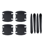 Car Door Handle Cup Protector Reflective Stickers – 8 PCS Universal Carbon Fiber Protection Film - Image 4