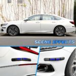 Universal Car Front&Rear Bumper Safe Guard Strip Protector for All Cars and Trucks (4- Set of 2*2, Blue) - Image 6