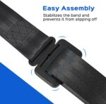 Pregnancy Car Seat Safety Belt Protector for Pregnancy Woman Black - Image 6